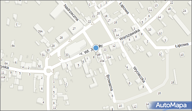 Wolbórz, Plac Króla Władysława Jagiełły, 9, mapa Wolbórz