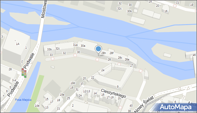 Wrocław, Plac Jana Pawła II, 29, mapa Wrocławia
