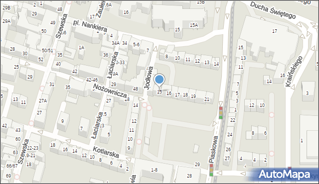 Wrocław, Plac Nowy Targ, 15, mapa Wrocławia