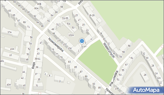 Wrocław, Plac Westerplatte, 2, mapa Wrocławia