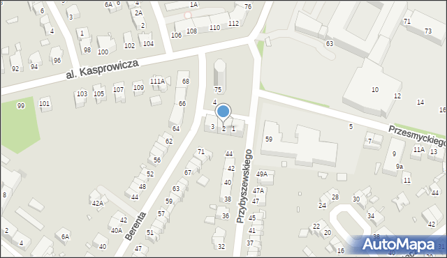Wrocław, Plac Daniłowskiego Gustawa, 2, mapa Wrocławia