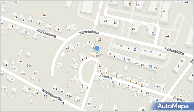 Wrocław, Plac Kaliski, 10, mapa Wrocławia