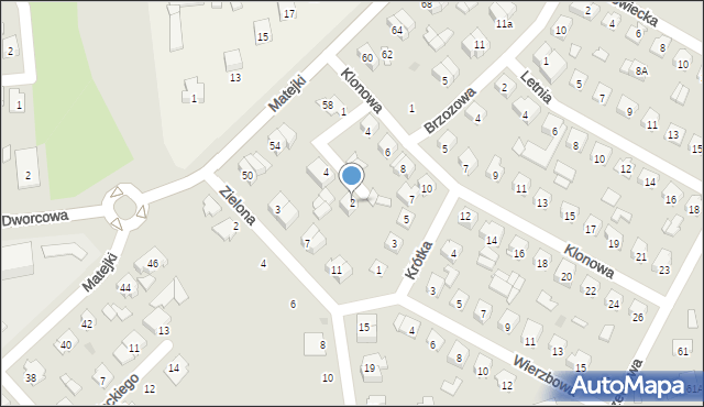 Wyszków, Plac Matejki Jana, 2, mapa Wyszków