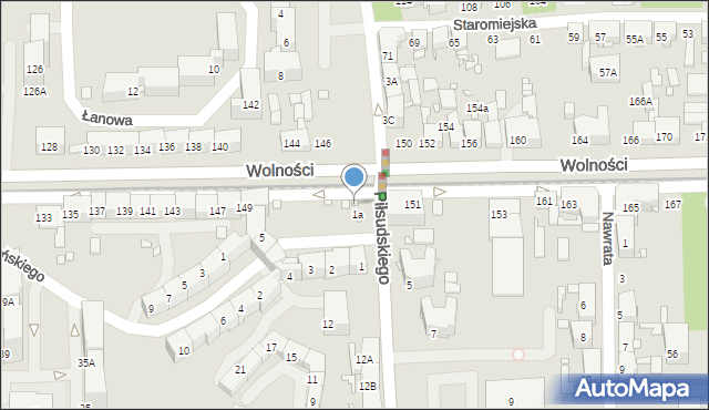 Zabrze, Plac Słowiański, 1b, mapa Zabrza