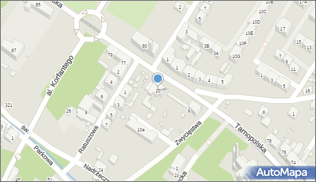 Zabrze, Plac Kroczka Norberta, 10, mapa Zabrza