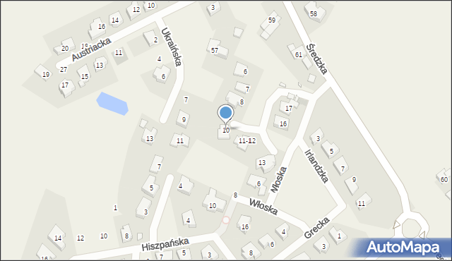 Zalasewo, Plac Europejski, 10, mapa Zalasewo