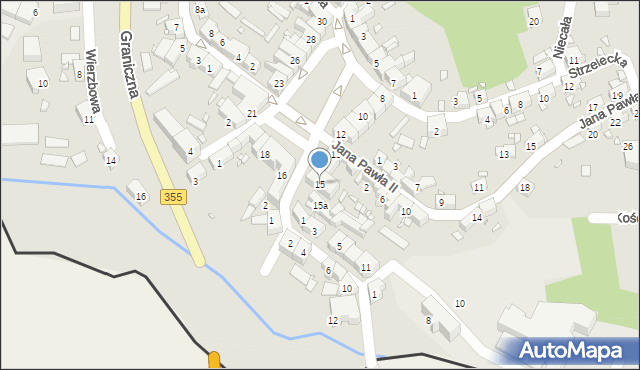 Zawidów, Plac Zwycięstwa, 15, mapa Zawidów