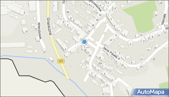Zawidów, Plac Zwycięstwa, 19, mapa Zawidów
