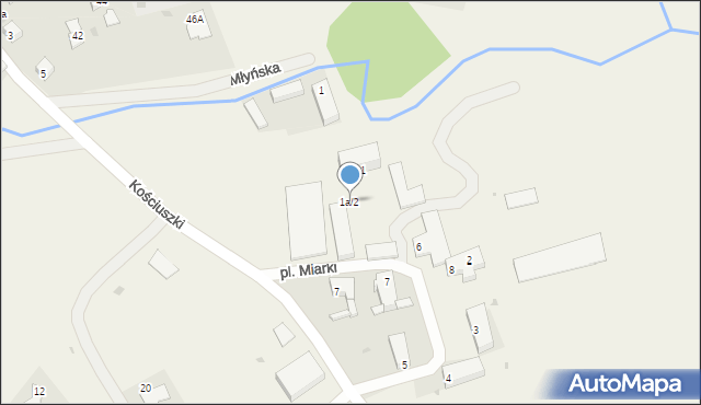 Zbrosławice, Plac Miarki, 1a/2, mapa Zbrosławice
