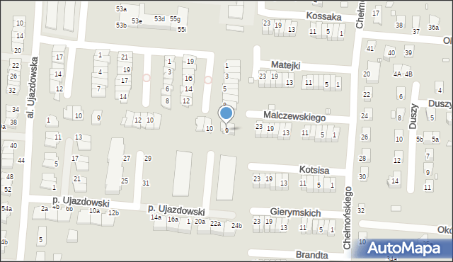Zgorzelec, Plac Dębowy, 9, mapa Zgorzelec