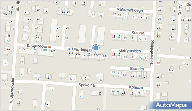 Zgorzelec, Plac Ujazdowski, 22a, mapa Zgorzelec