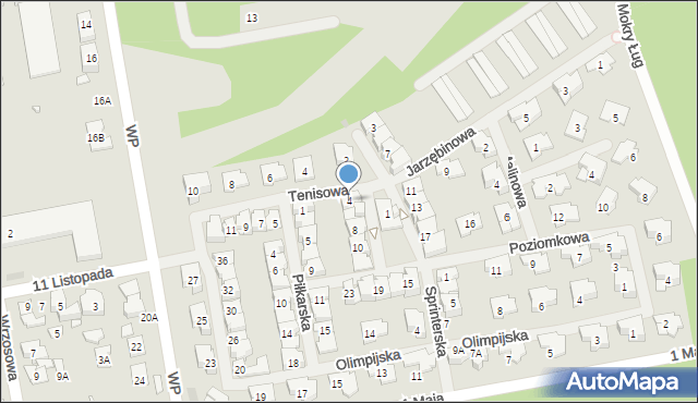 Zielonka, Plac Maratończyków, 4, mapa Zielonka