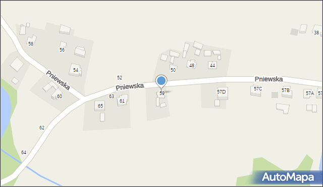 Dobrojewo, Pniewska, 59, mapa Dobrojewo