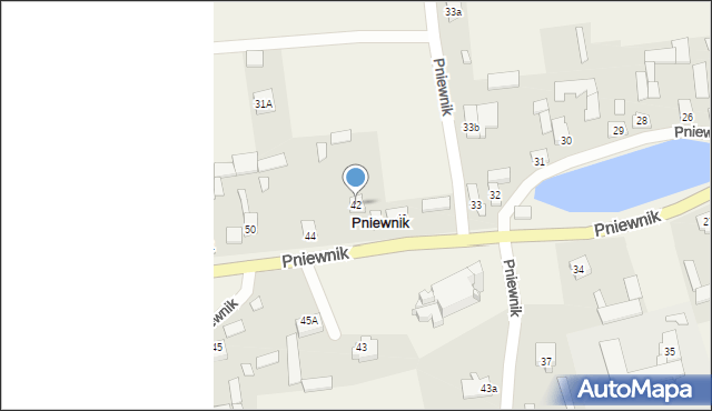 Pniewnik, Pniewnik, 42, mapa Pniewnik