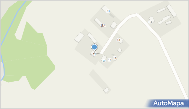 Pniewo, Pniewo, 21, mapa Pniewo