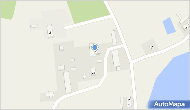 Pniewo, Pniewo, 22, mapa Pniewo