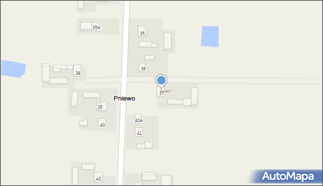 Pniewo, Pniewo, 37, mapa Pniewo