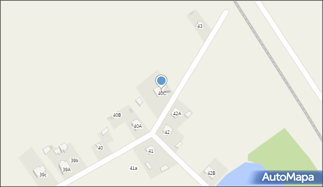 Pniewo-Czeruchy, Pniewo-Czeruchy, 40C, mapa Pniewo-Czeruchy