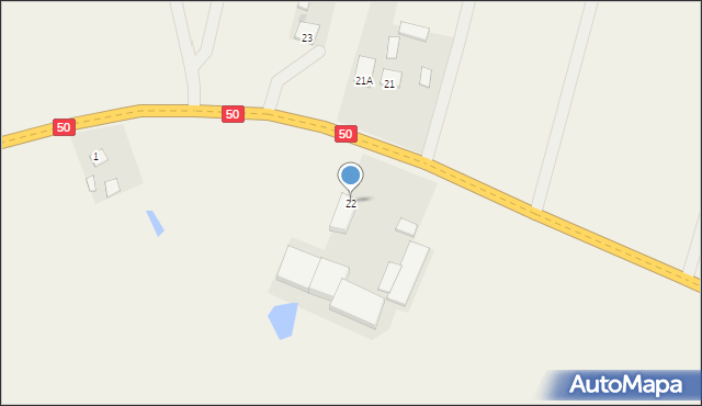 Pniewy, Pniewy, 22, mapa Pniewy