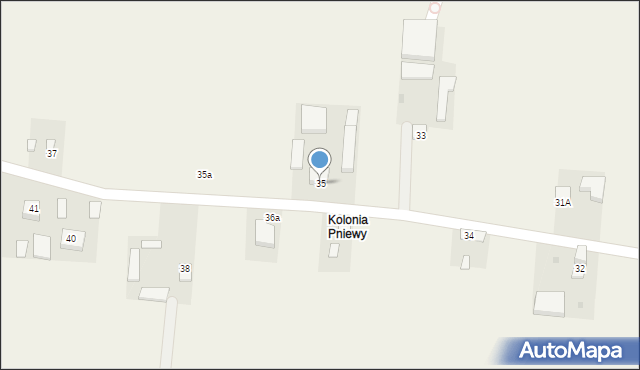 Pniewy, Pniewy, 35, mapa Pniewy
