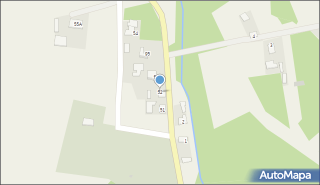 Pniów, Pniów, 52, mapa Pniów