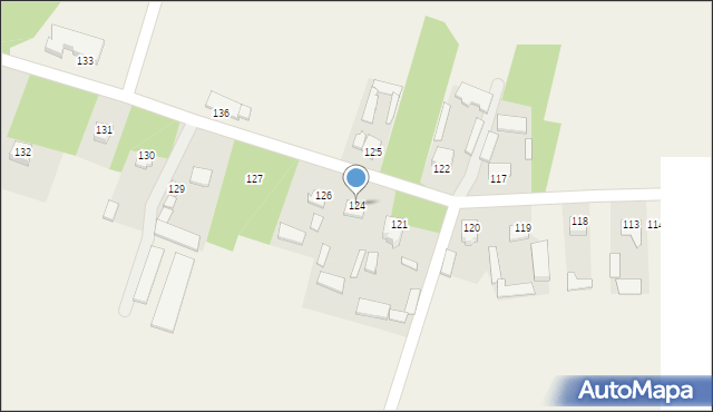 Pniówek, Pniówek, 124, mapa Pniówek