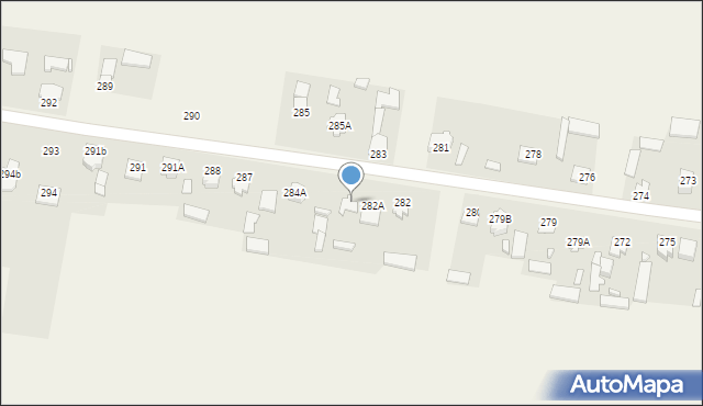 Pniówek, Pniówek, 284, mapa Pniówek