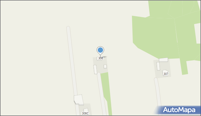 Pniówek, Pniówek, 306, mapa Pniówek