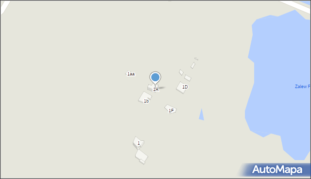Rybnik, Pniowska, 1A, mapa Rybnika