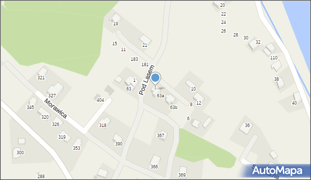 Aleksandrowice, Pod Lasem, 2, mapa Aleksandrowice