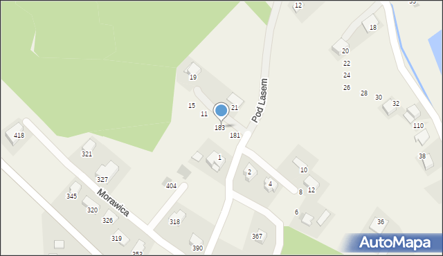 Aleksandrowice, Pod Lasem, 7, mapa Aleksandrowice