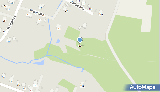 Andrychów, Podgórska, 2e, mapa Andrychów