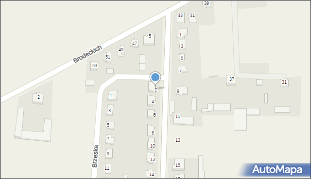 Baboszewo, Polna, 2, mapa Baboszewo