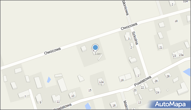 Bądki, Powiatowa, 15a, mapa Bądki