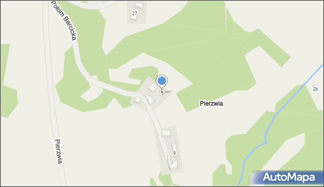 Barcice, Połom Barcicka, 5, mapa Barcice