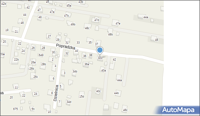 Barcice, Popradzka, 40, mapa Barcice