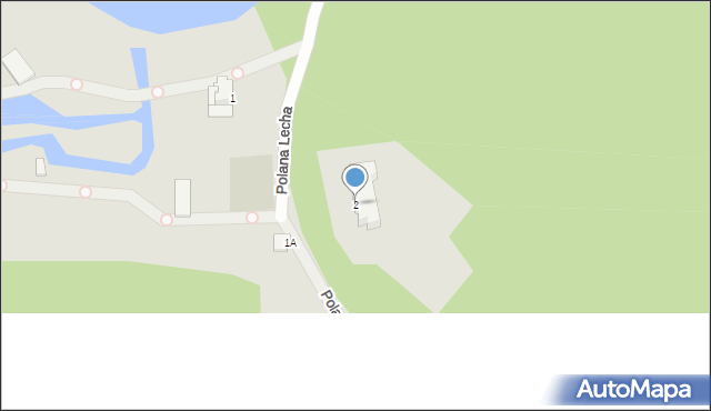 Barlinek, Polana Lecha, 2, mapa Barlinek