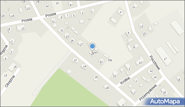 Bartniczka, Podgórna, 29, mapa Bartniczka