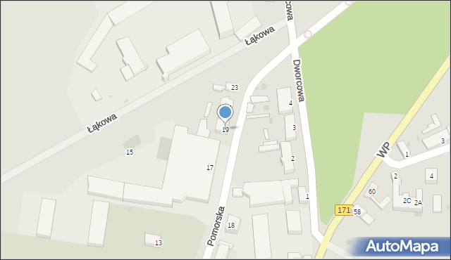 Barwice, Pomorska, 19, mapa Barwice