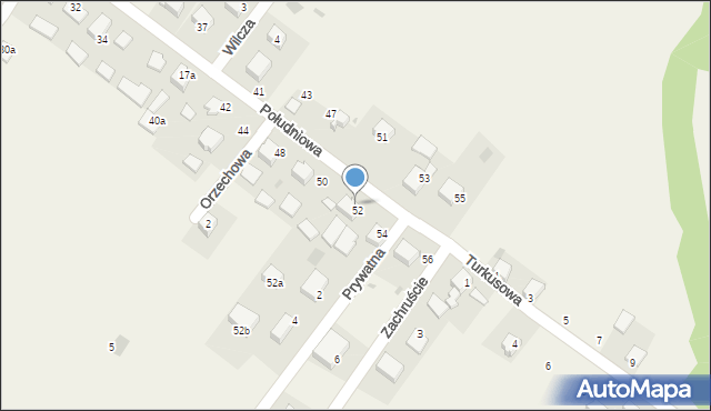 Bębło, Południowa, 95, mapa Bębło