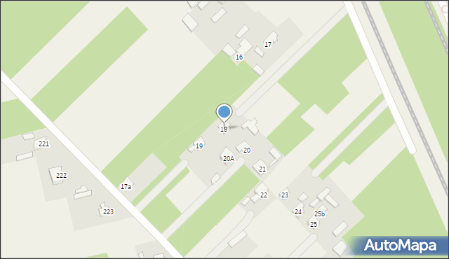 Bełchów, Polna, 18, mapa Bełchów
