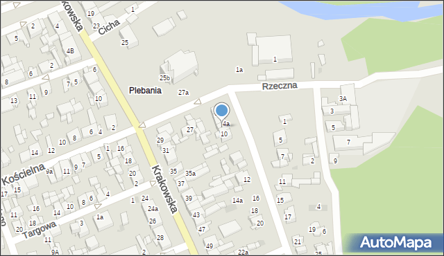 Białobrzegi, Poświętna, 8, mapa Białobrzegi