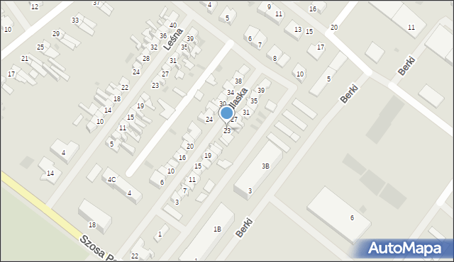 Białogard, Podlaska, 23, mapa Białogard