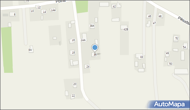 Biskupice, Polna, 35, mapa Biskupice