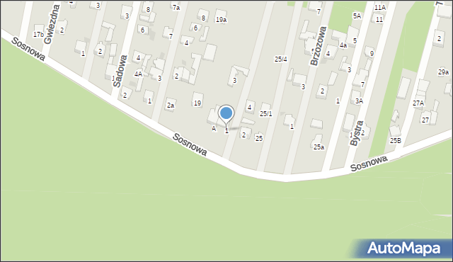 Blachownia, Powstańców, 1, mapa Blachownia