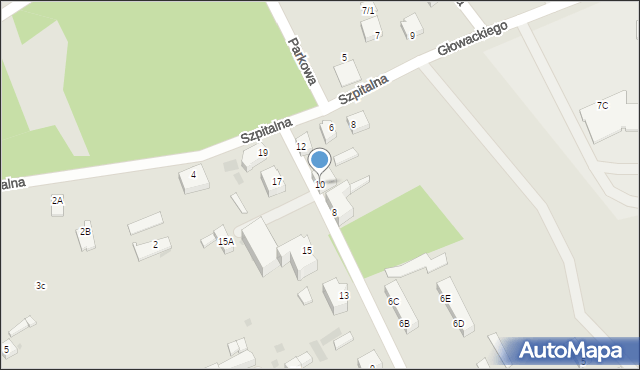 Bobolice, Pocztowa, 10, mapa Bobolice