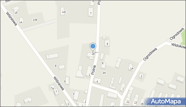 Bobrowniki, Polna, 1a, mapa Bobrowniki