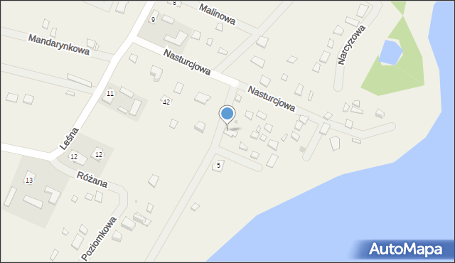 Bogołomia, Porzeczkowa, 1, mapa Bogołomia