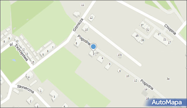 Boguszów-Gorce, Pogodna, 2, mapa Boguszów-Gorce