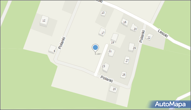 Bojano, Polanki, 13, mapa Bojano